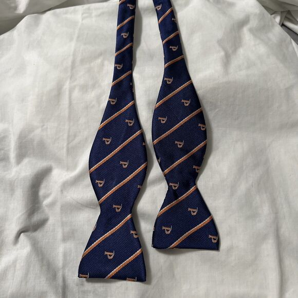 New PEPPERDINE University Men’s Adjustolox Silk BowTie Bow Tie - Picture 9 of 16